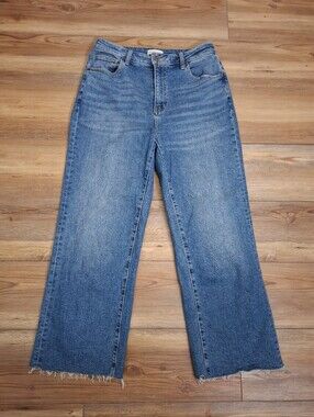 Oliver Logan Jeans Aberdeen Wide Leg Women's 29 Blue